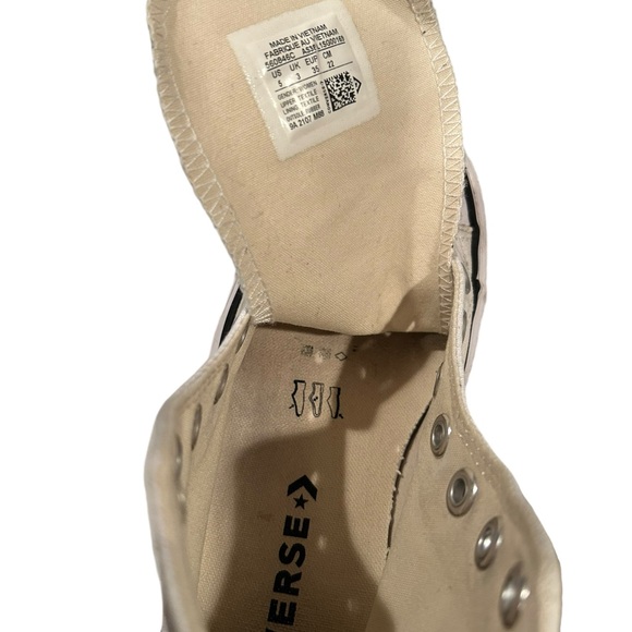 Converse white platform chuck  Taylor’s size 5 - Picture 8 of 8